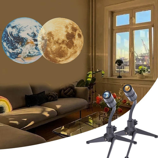 Vivolux | Projektionslampe - EarthGlow - LED Erddesign - Inspiriert Neugier