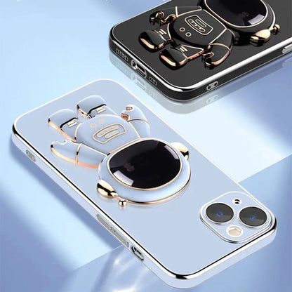 Vivolux | 6D Plating Astronaut Versteckte Ständerhülle für iPhone