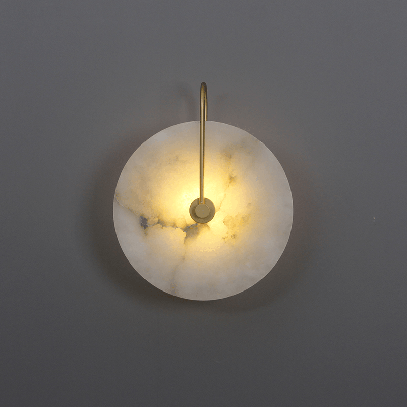 Vivolux | Weiße Alabaster-Wandlampe