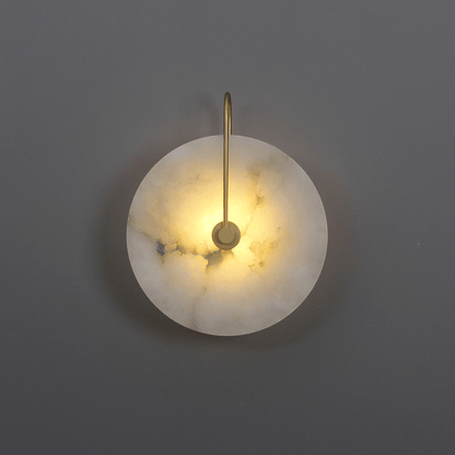 Vivolux | Weiße Alabaster-Wandlampe