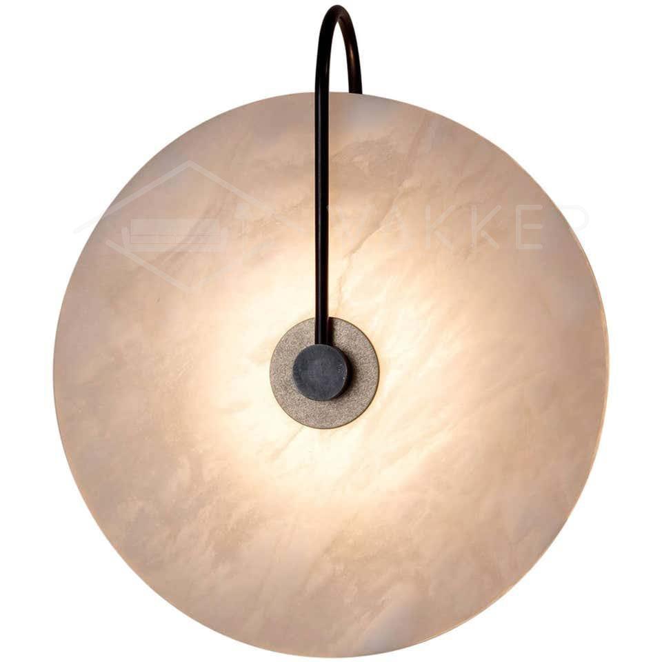 Vivolux | Weiße Alabaster-Wandlampe