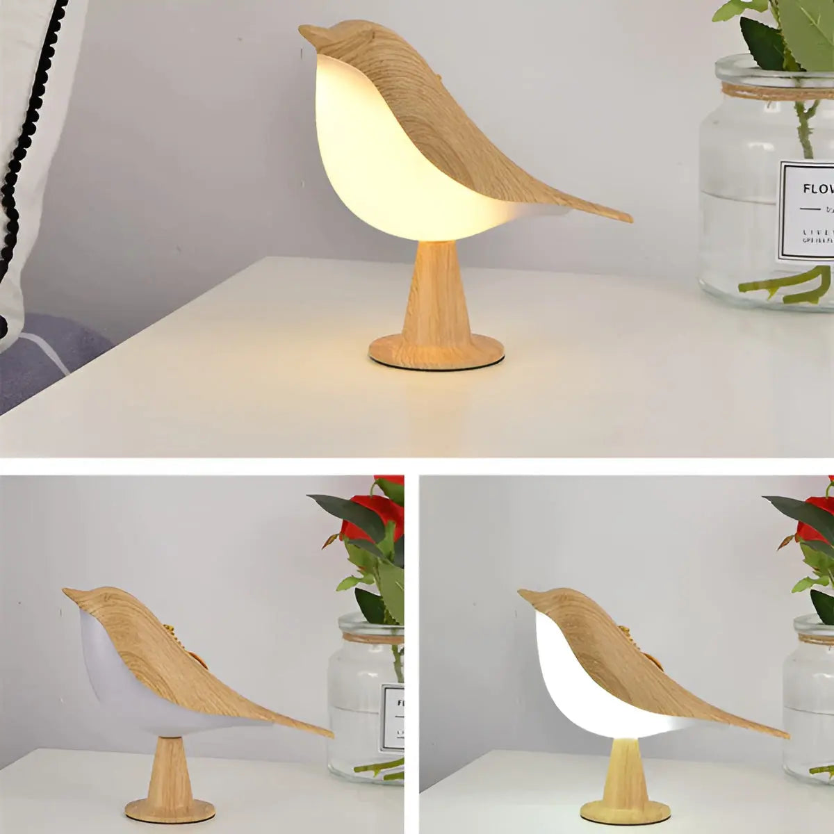 Vivolux | Vogel Lampe - Lumina - Touch-Bedienung - Aromatherapie