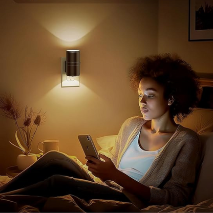 Vivolux | Nachtlicht Steckdose mit Helligkeitserkennung und einstellbarer Helligkeit