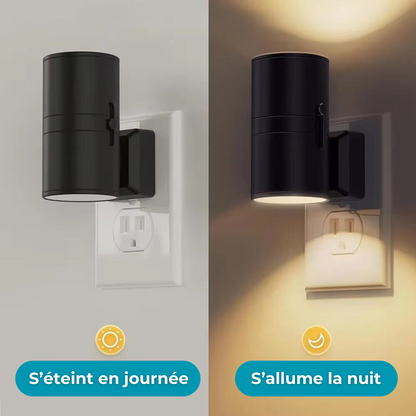 Vivolux | Nachtlicht Steckdose mit Helligkeitserkennung und einstellbarer Helligkeit