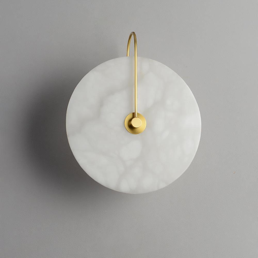 Vivolux | Weiße Alabaster-Wandlampe