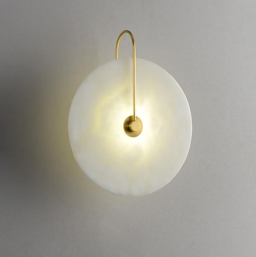 Vivolux | Weiße Alabaster-Wandlampe