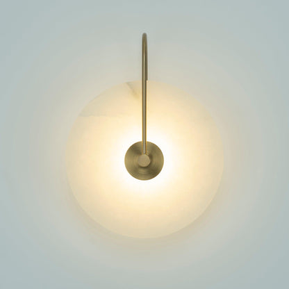 Vivolux | Weiße Alabaster-Wandlampe