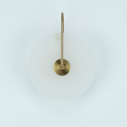 Vivolux | Weiße Alabaster-Wandlampe