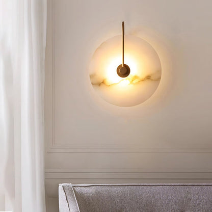 Vivolux | Alabaster LED-Wandlampe – Eleganz und Ruhe im Licht