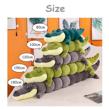 Riesiges Alligator-Krokodil Plüschtier