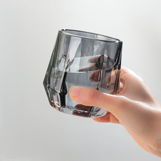 Vivolux | Amber hexagonales Glasbecher