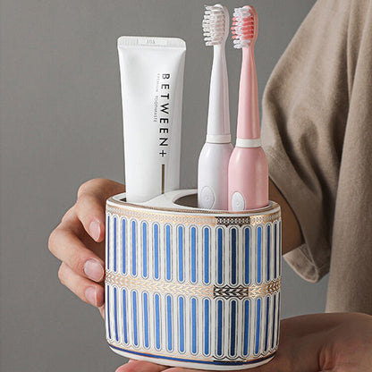 Vivolux | Luxuriöser Art Deco Badezimmer-Accessoireshalter