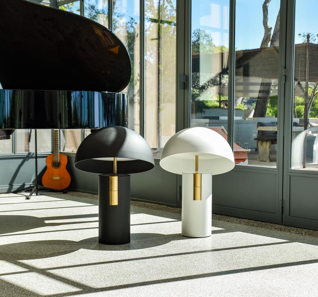 Vivolux | Tischlampe - RetroWave - Minimalistisches & Verstellbares Design - Schicke Moderne Eleganz