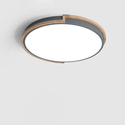 Vivolux | LumenCraft Nordic LED Deckenleuchte | Holzrahmen | Acrylschirm | Stimmungslicht | Für Schlafzimmer und Wohnzimmer