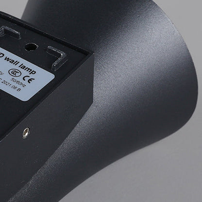 Vivolux | Moderne Minimalistische Wasserdichte Würfel Oben Unten Aluminium Glas Induktions-LED-Wandleuchte Lampen Für Schlafzimmer