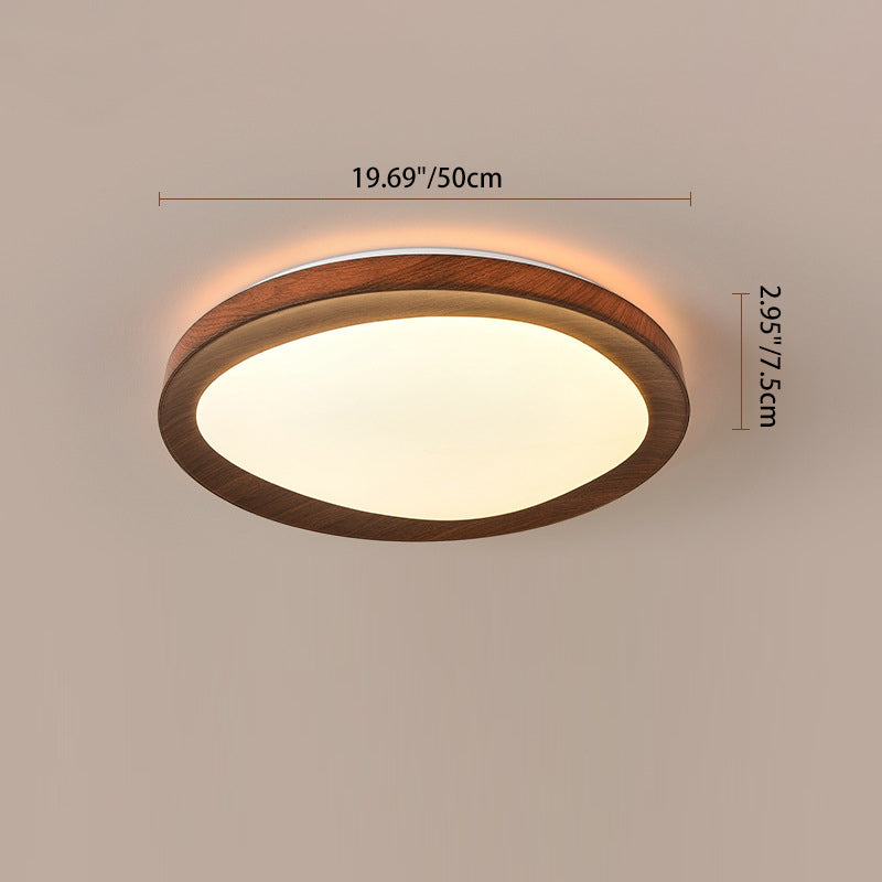 Vivolux | Schlichtheit Eisen Acryl Rund LED Deckenleuchte für Schlafzimmer