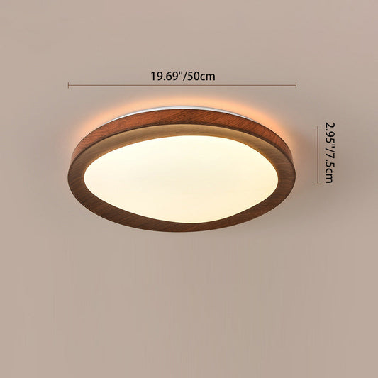 Vivolux | Schlichtheit Eisen Acryl Rund LED Deckenleuchte für Schlafzimmer