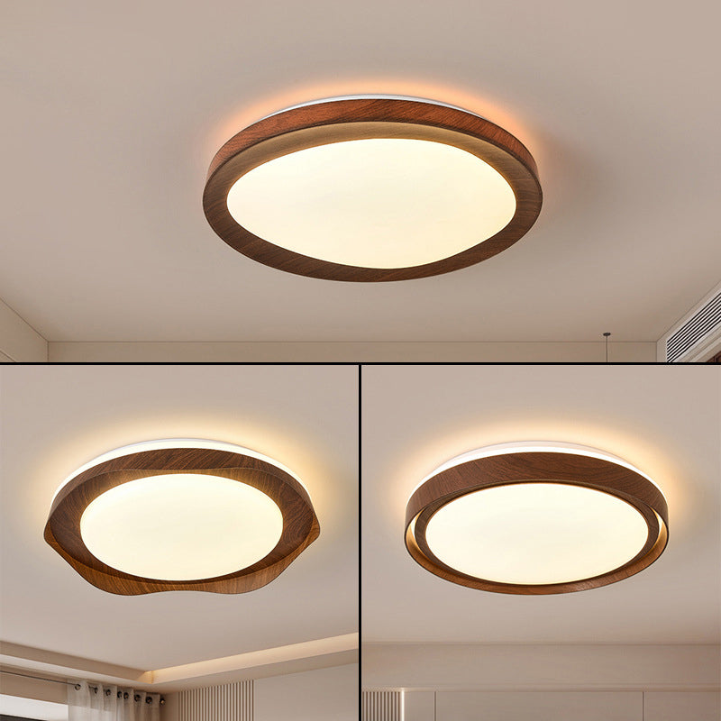 Vivolux | Schlichtheit Eisen Acryl Rund LED Deckenleuchte für Schlafzimmer
