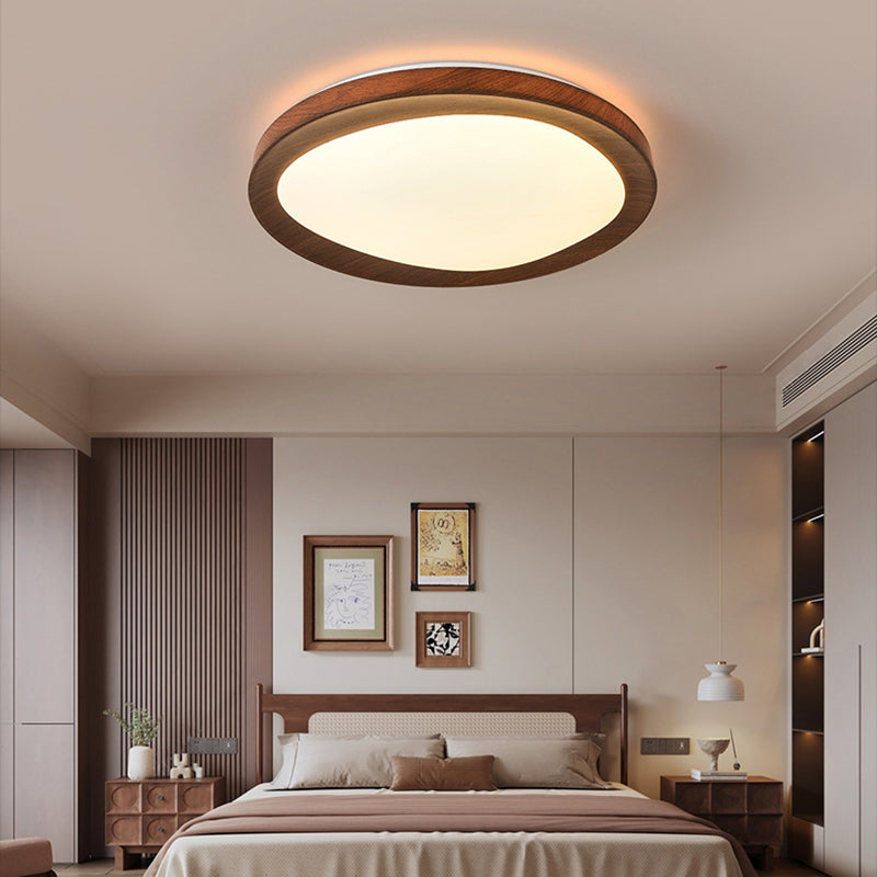 Vivolux | Schlichtheit Eisen Acryl Rund LED Deckenleuchte für Schlafzimmer
