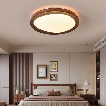 Vivolux | Schlichtheit Eisen Acryl Rund LED Deckenleuchte für Schlafzimmer