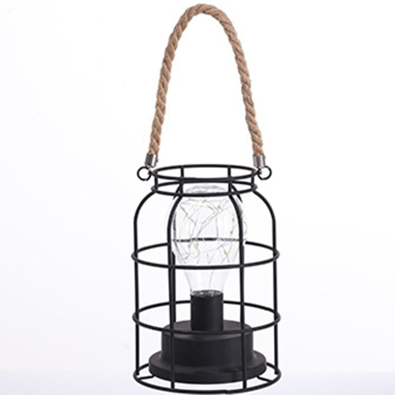 Vivolux | Moderne Minimalistische Vertikale Streifen Quadrat Rund Eisen LED Tischlampe Für Wohnzimmer