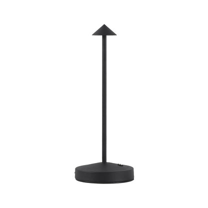 Vivolux | Moderne Einfachheit Triangle Cone Runde Acrylzylinder Eisen LED Tischlampe für das Wohnzimmer