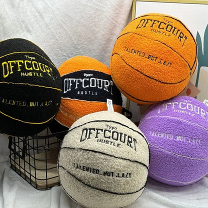 Vivolux | Basketball Plüschkissen - Weich und Flauschig - Kinder und Erwachsene - Geburtstagsgeschenk