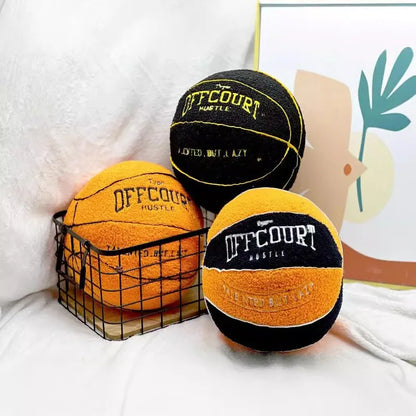 Vivolux | Basketball Plüschkissen - Weich und Flauschig - Kinder und Erwachsene - Geburtstagsgeschenk