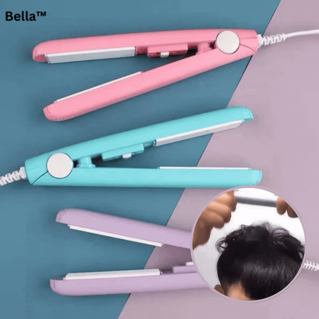 Vivolux | Bella™ Mini Lockenstab l Locken Ihre Haare wunderschön in nur 5 Minuten!