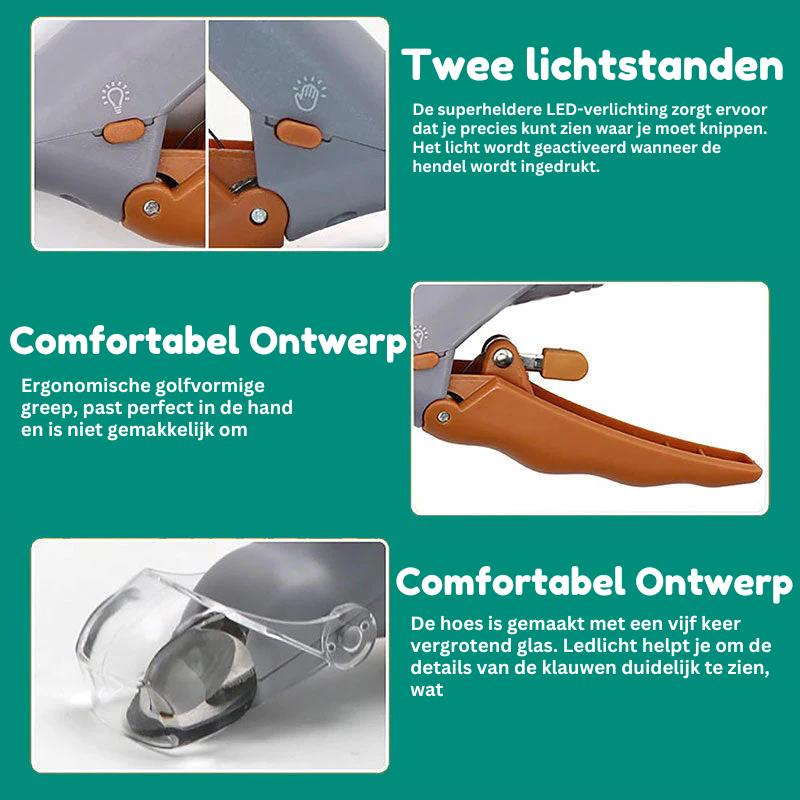 MAX - Bester Nagelknipser für Hunde mit Schnellsensoren