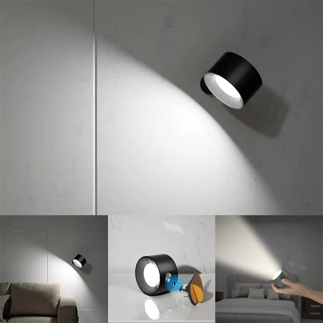 Vivolux | Wandlampe Wiederaufladbar Kabellos 360°