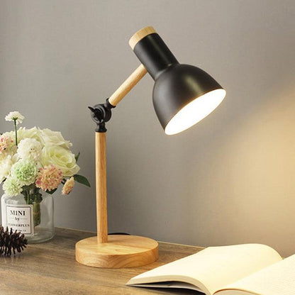 Vivolux | Nordische Schreibtischlampe aus Holz
