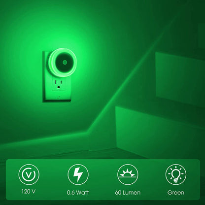 Nachtlichter Stecker in die Wand [4Pack], Nachtlicht mit Lichtsensoren, LED Nachtlicht für das Kinderzimmer, Baby Nachtlicht, Badezimmer Nachtlicht, Treppenlichter, Flurlicht