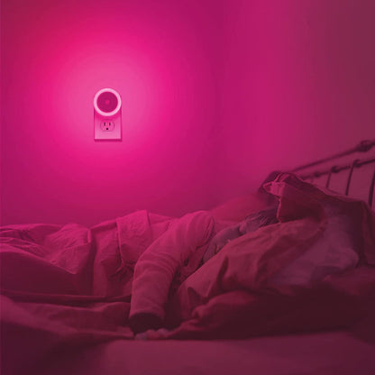 Nachtlichter Stecker in die Wand [4Pack], Nachtlicht mit Lichtsensoren, LED Nachtlicht für das Kinderzimmer, Baby Nachtlicht, Badezimmer Nachtlicht, Treppenlichter, Flurlicht