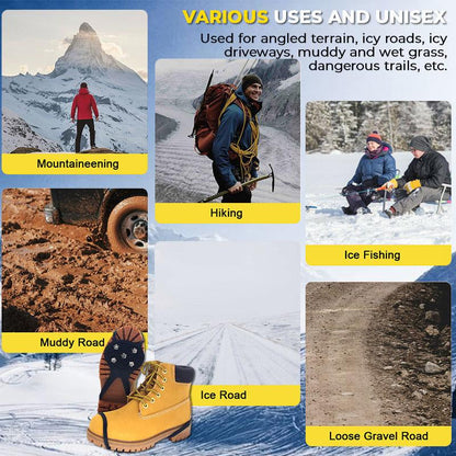 Universelle Rutschfeste Greifer-Spikes