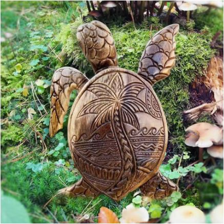 Hawaiianische Schildkröte Harz Ornament