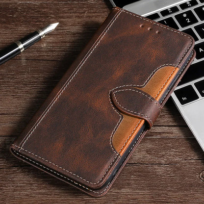 Vivolux | Wallet Magnetische Flip-Lederhülle für iPhone