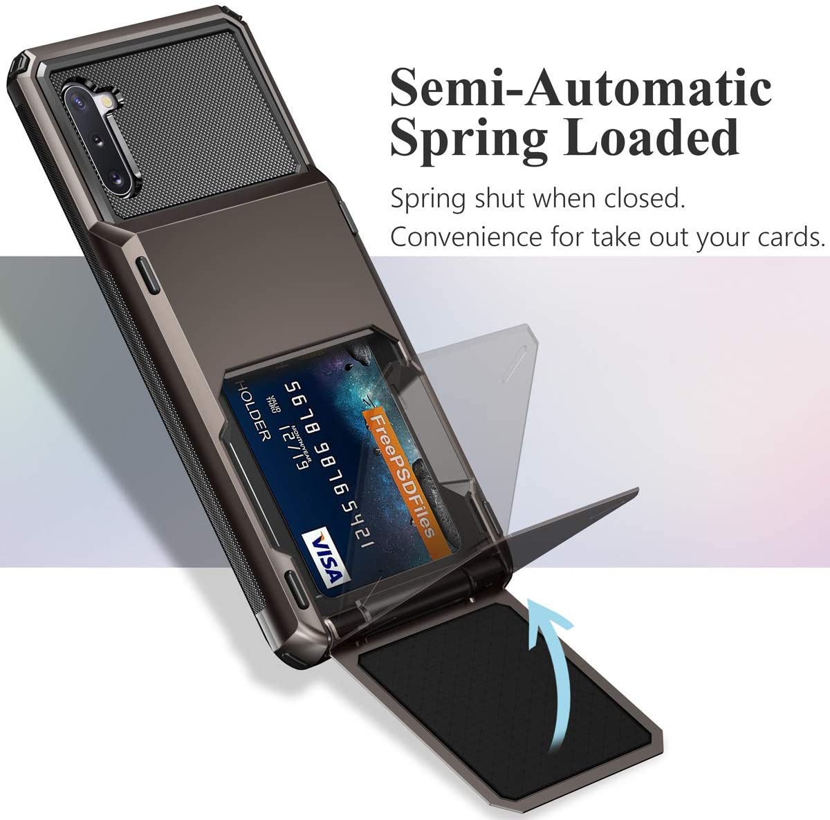 Vivolux | Stoßfeste Brieftaschenhülle für Samsung Galaxy S