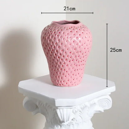 Vivolux | WhimsyBerry - Keramikvase Erdbeere