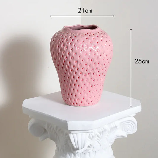 Vivolux | WhimsyBerry - Keramikvase Erdbeere