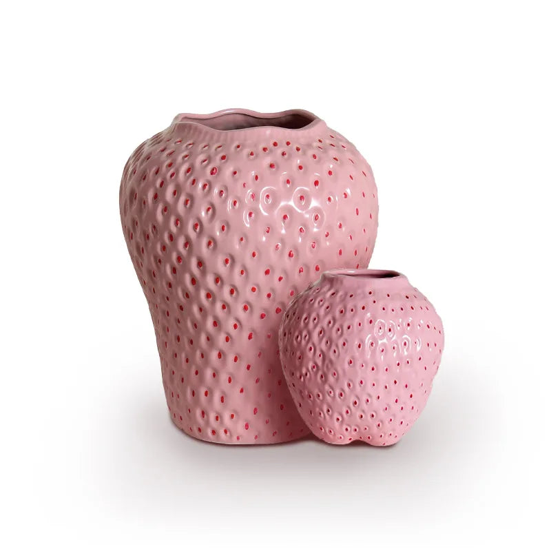 Vivolux | WhimsyBerry - Keramikvase Erdbeere