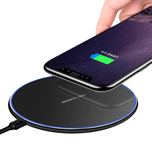 Vivolux | 30W Schnelles kabelloses Ladepad | Premium USB C Ladekabel MagSafe Ladegerät für Apple iPhone, Samsung & Android - Fast Wireless Charging Pad