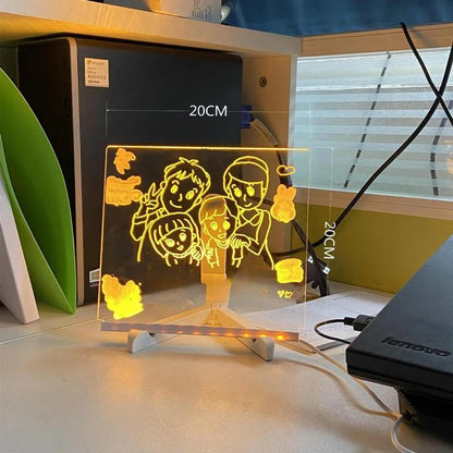 Vivolux | Kinder LED Notiztafel mit Farben
