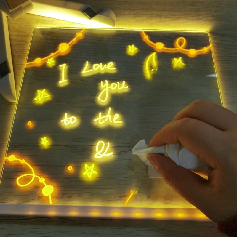 Vivolux | Kinder LED Notiztafel mit Farben