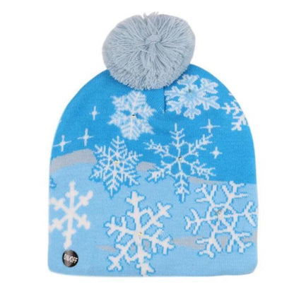 Vivolux | 🎅LED Weihnachtsstrickmützen Leuchten Xmas Mütze