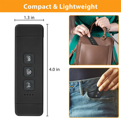 Vivolux | Clip-on Buchlicht, USB wiederaufladbares Leselicht mit Timer, tragbares LED-Lesezeichenlicht für Nachttisch & Schreibtisch