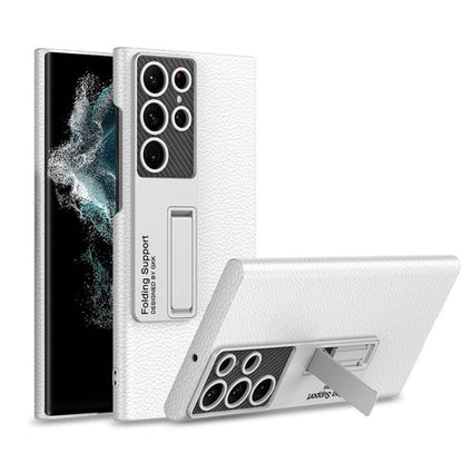 Vivolux | Luxuriöse, ultradünne Leder-Telefonhülle, stoßfest, für Samsung Galaxy 23