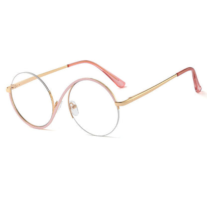 Vivolux | Cross Halbrand Runde Brille 95929