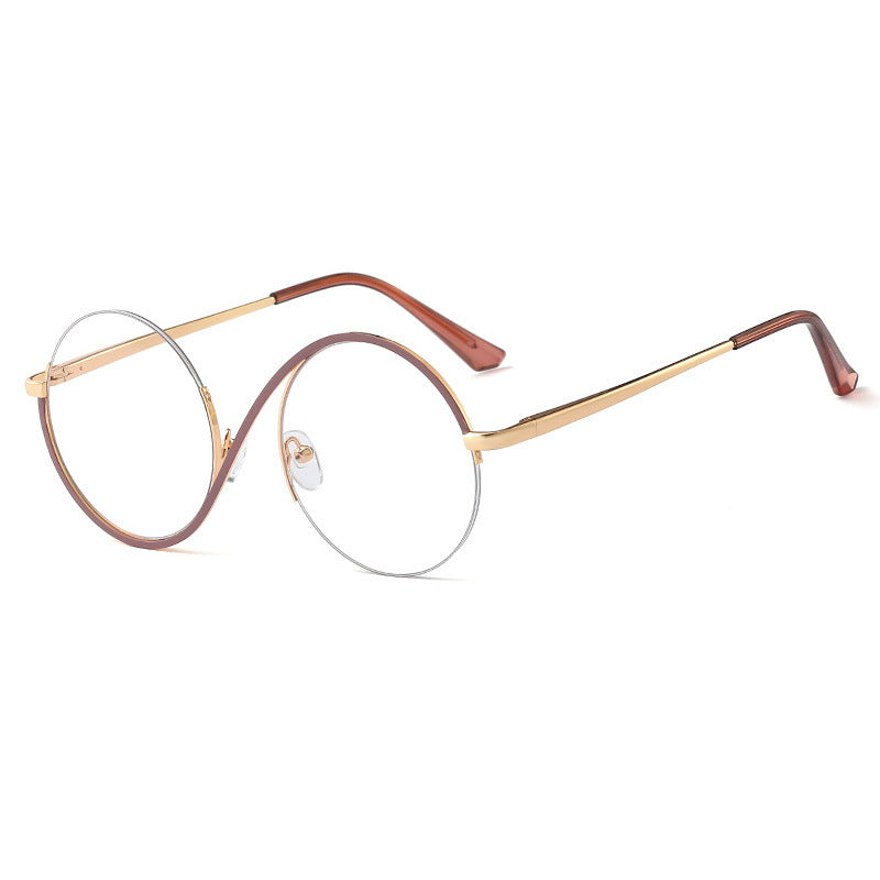 Vivolux | Cross Halbrand Runde Brille 95929
