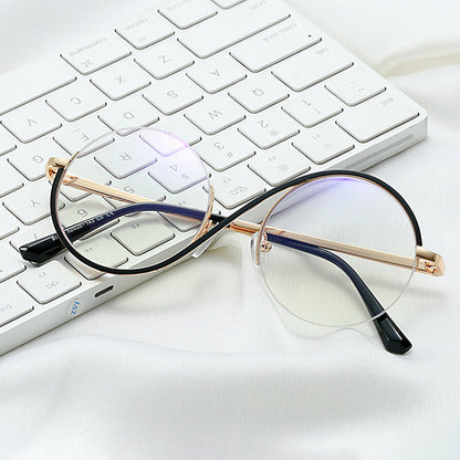 Vivolux | Cross Halbrand Runde Brille 95929